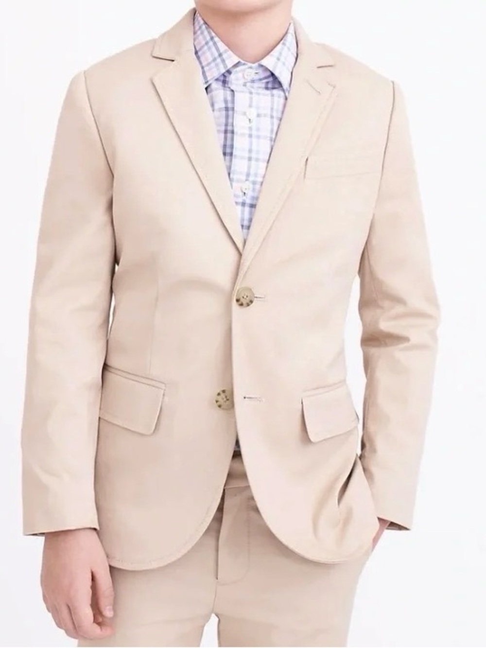 J. Crew Boys’ Thompson Flex Chino Suit Jacket - 14